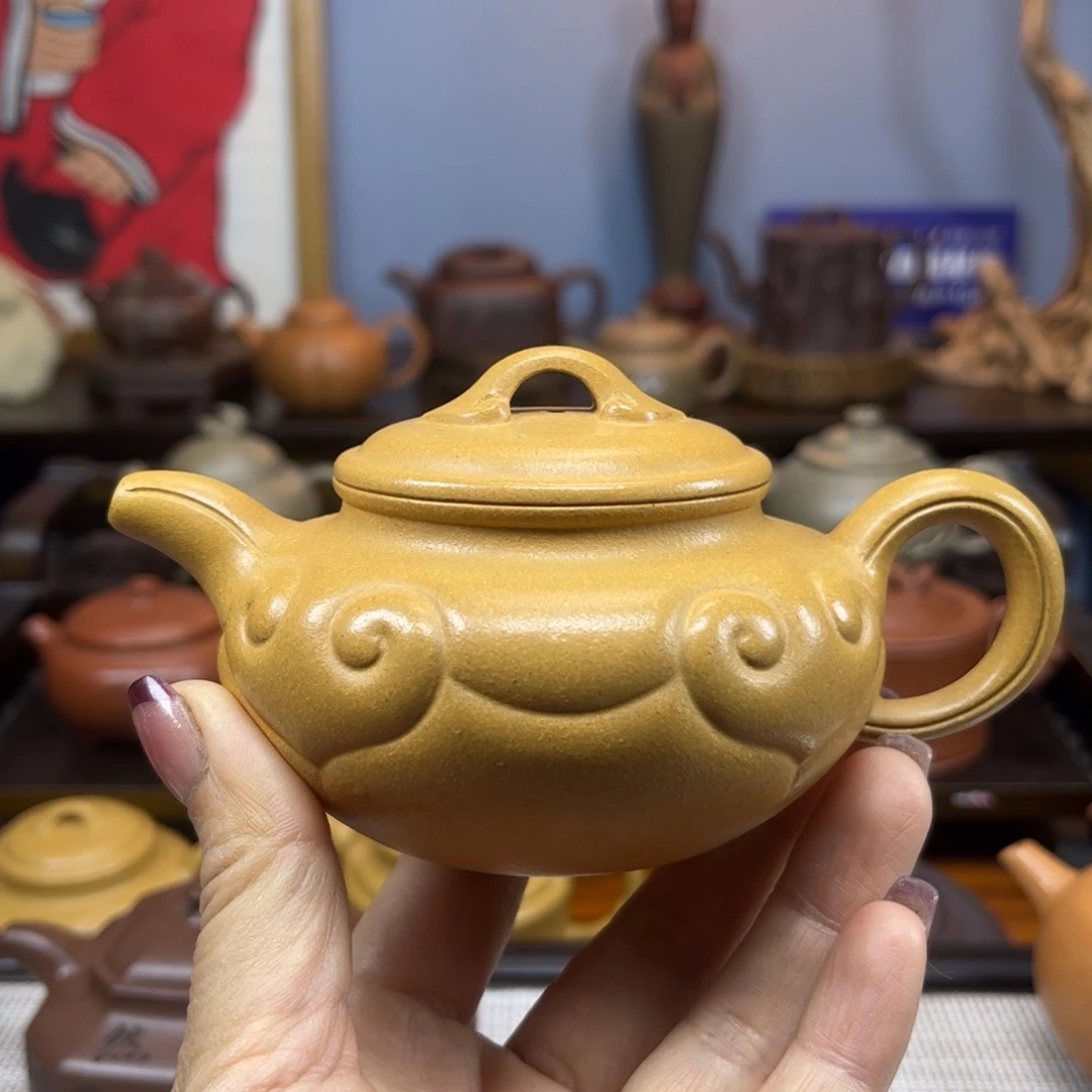 希**程紫砂茶具半手工制作