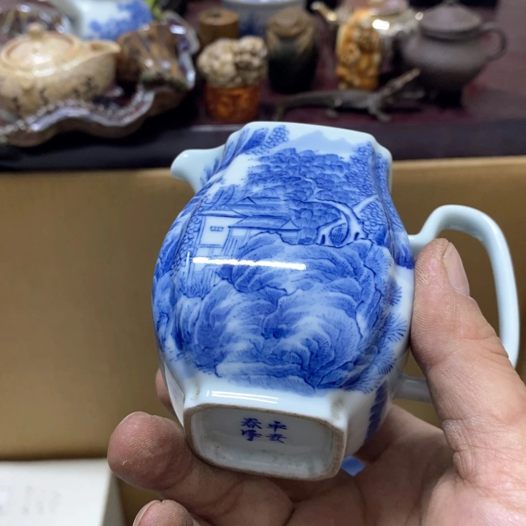 茶盏密胺手绘陶瓷杯子