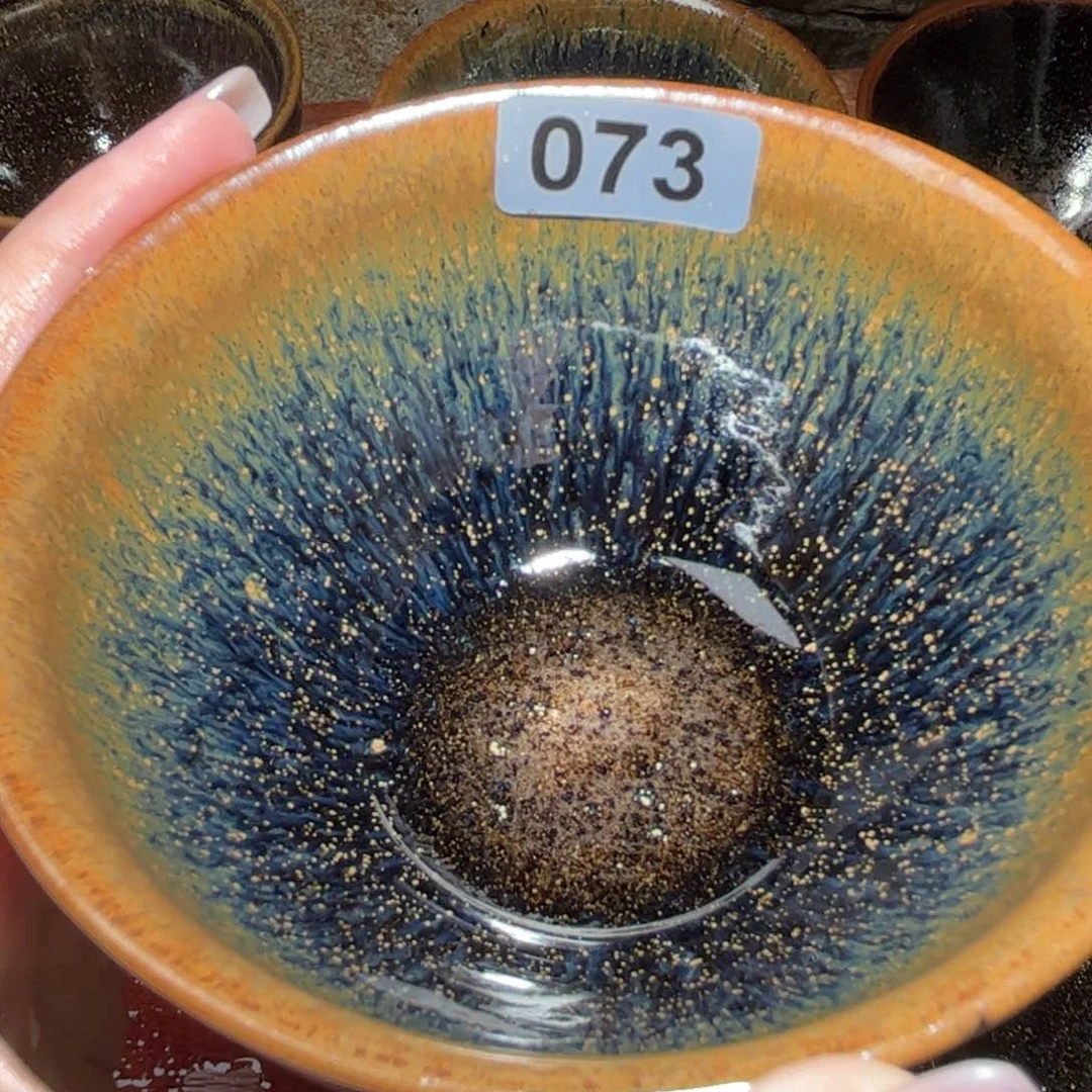 茶盏窗****炉全手工原矿原釉建盏