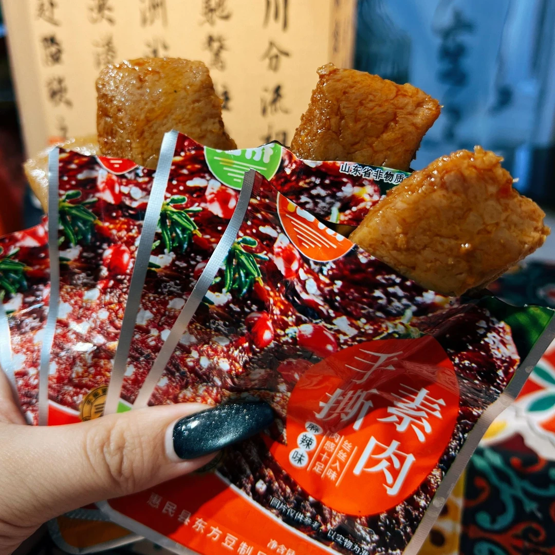 杜桥牌高档铝箔装拉丝蛋白手撕豆干37%高蛋白零食【贵但好吃】