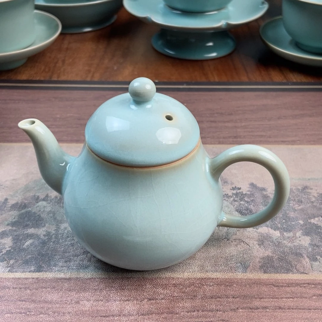 摆件原产地原矿汝瓷～茶器