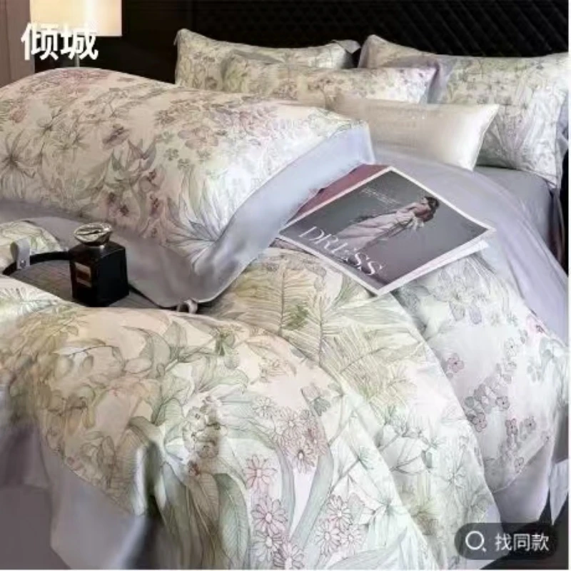 【董事长专属】倾城夏季水洗冰丝夏被四件套可机洗夏凉空调被