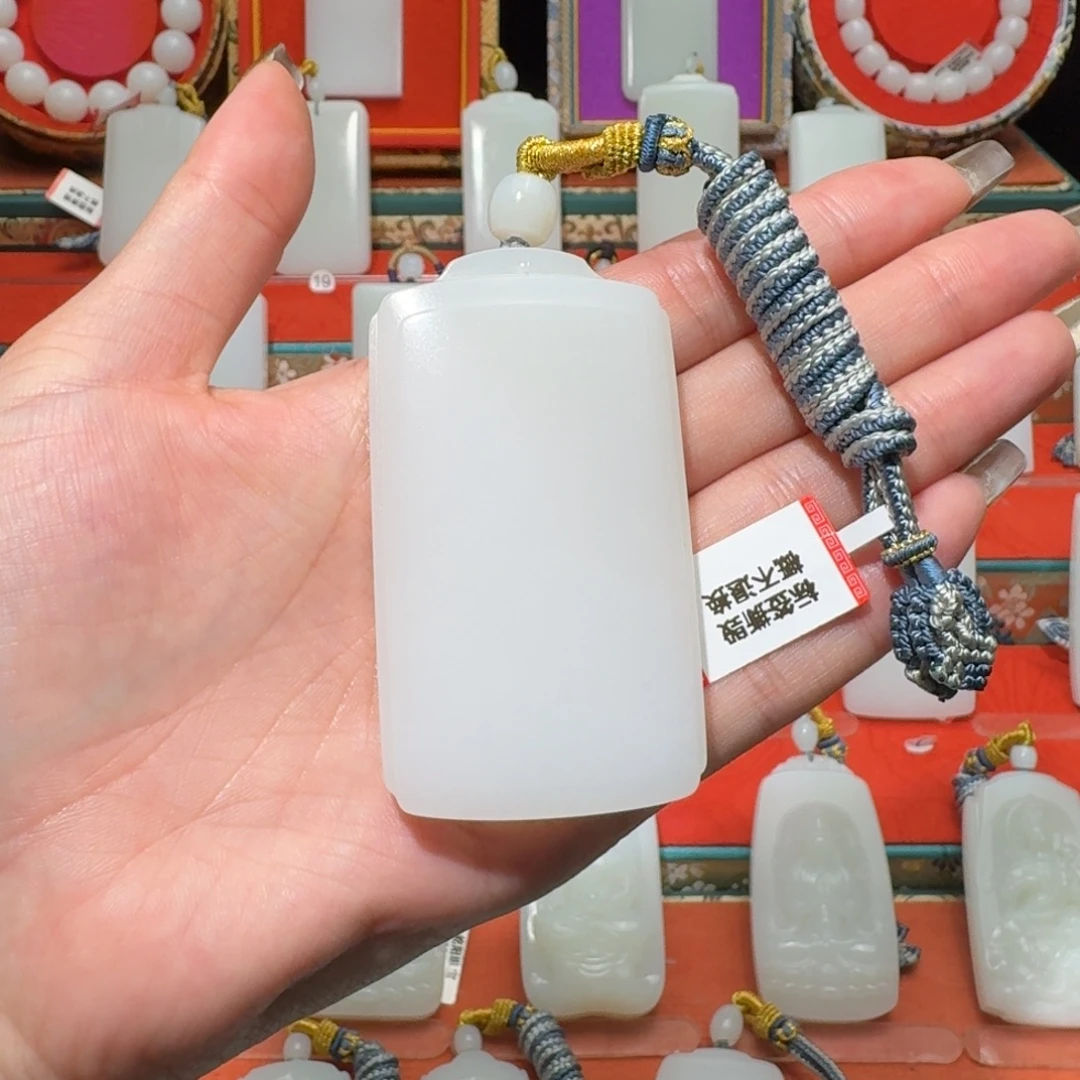 西***哥和田玉未镶嵌颈饰0032