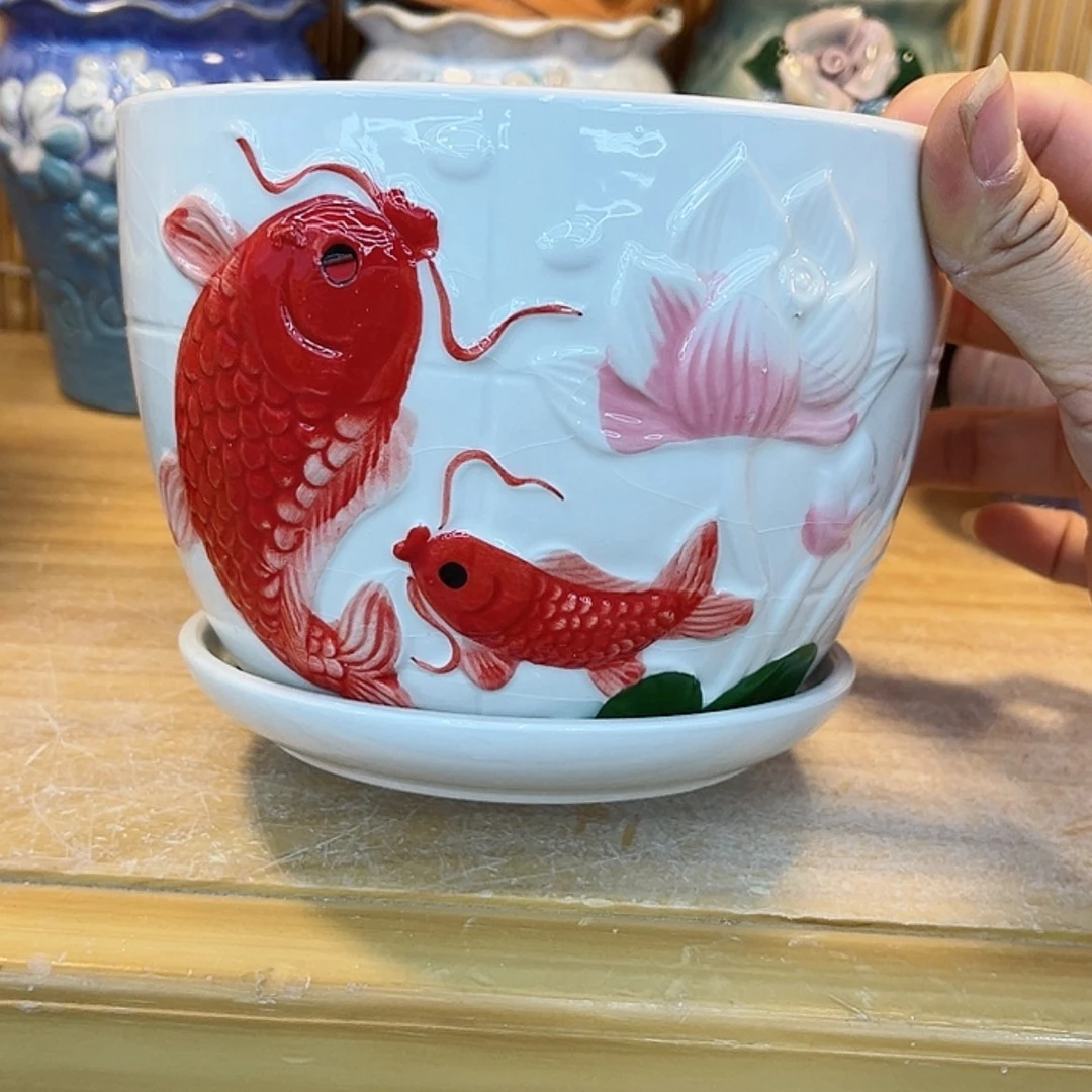 【闪购商品】陶瓷花盆