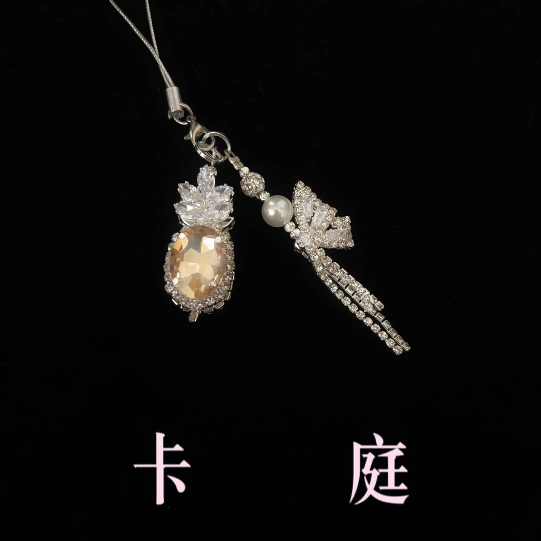 尤米饰品 卡庭原创精致手机链  K2274