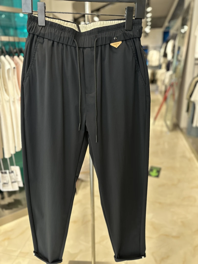 休闲裤高弹力透气常规款速干