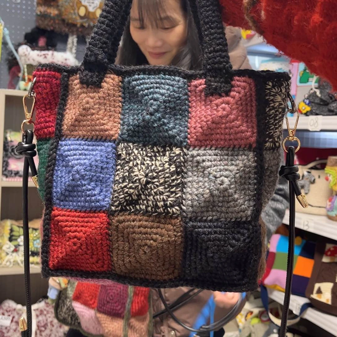 针织品手工钩织包不退不换