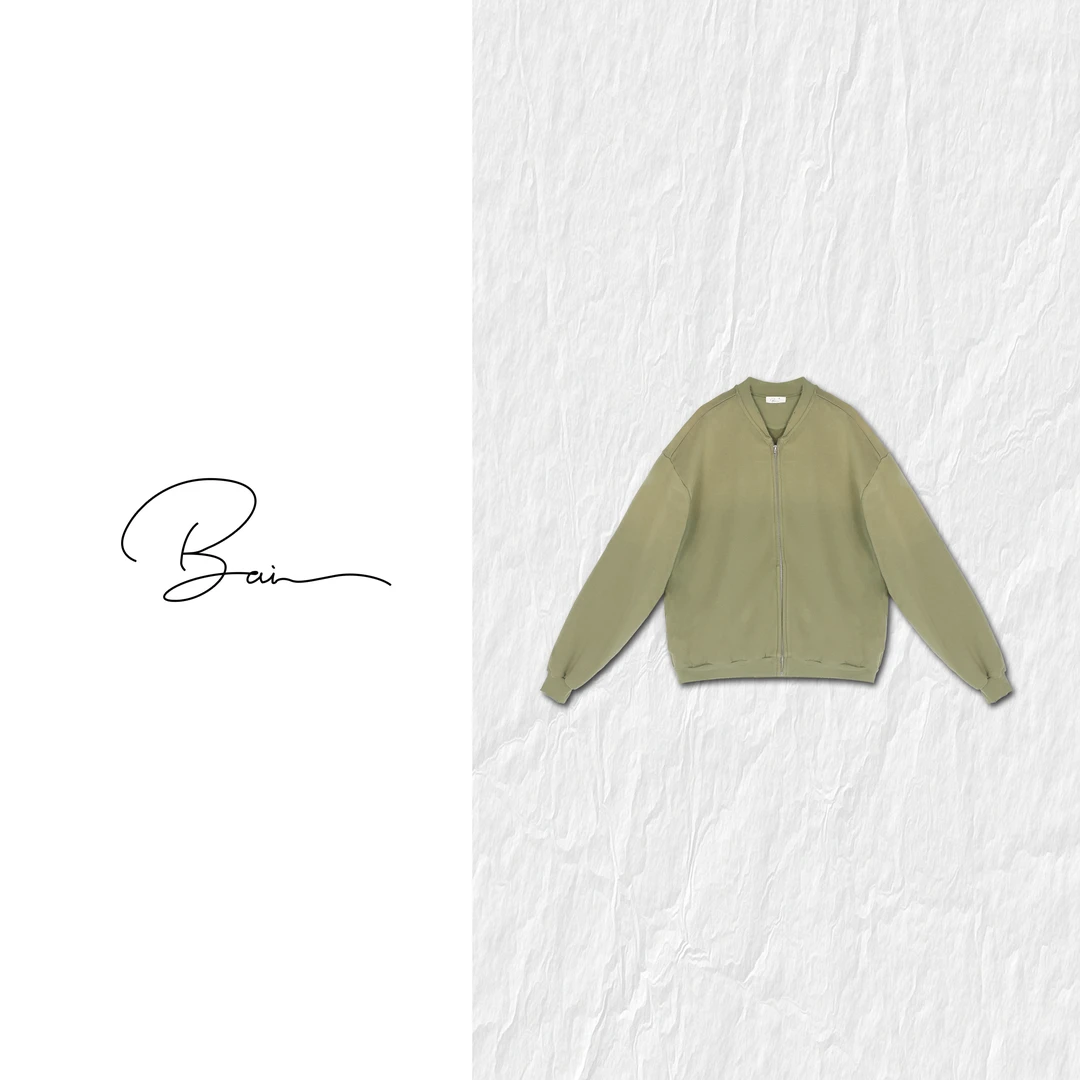 TXB “球球痕迹”棉质AC*NE水洗手工做旧起球磨破拉链卫衣XB-7715