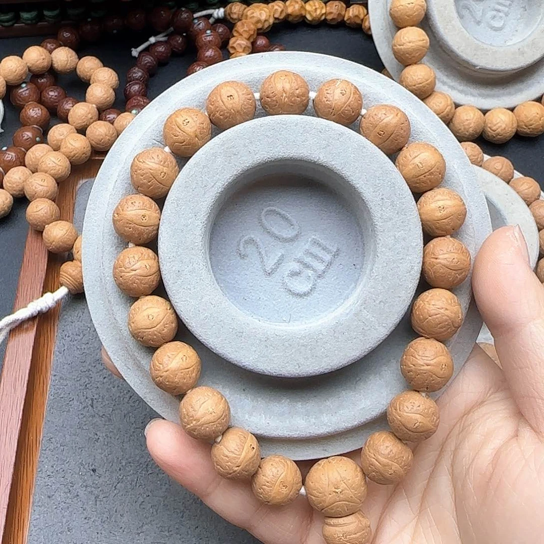 凤眼菩提手串L30-K15凤眼菩提小12+铁子