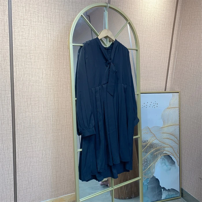 YY319黑色孕妇裙子  100-140