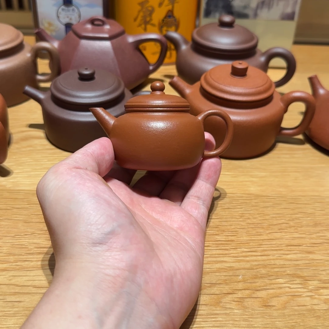 茶壶紫砂朱泥匏尊水平