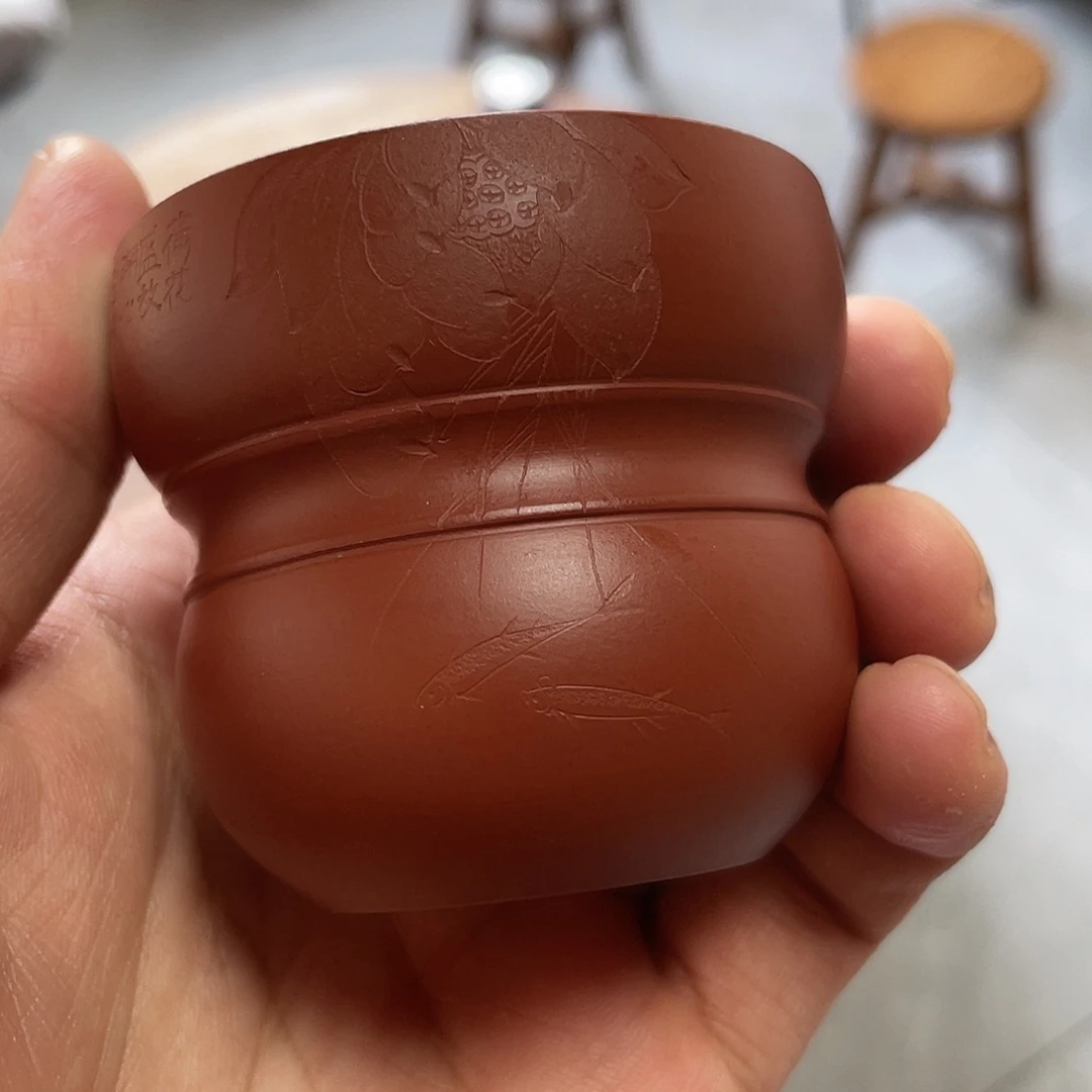 紫砂茶杯今天晚上