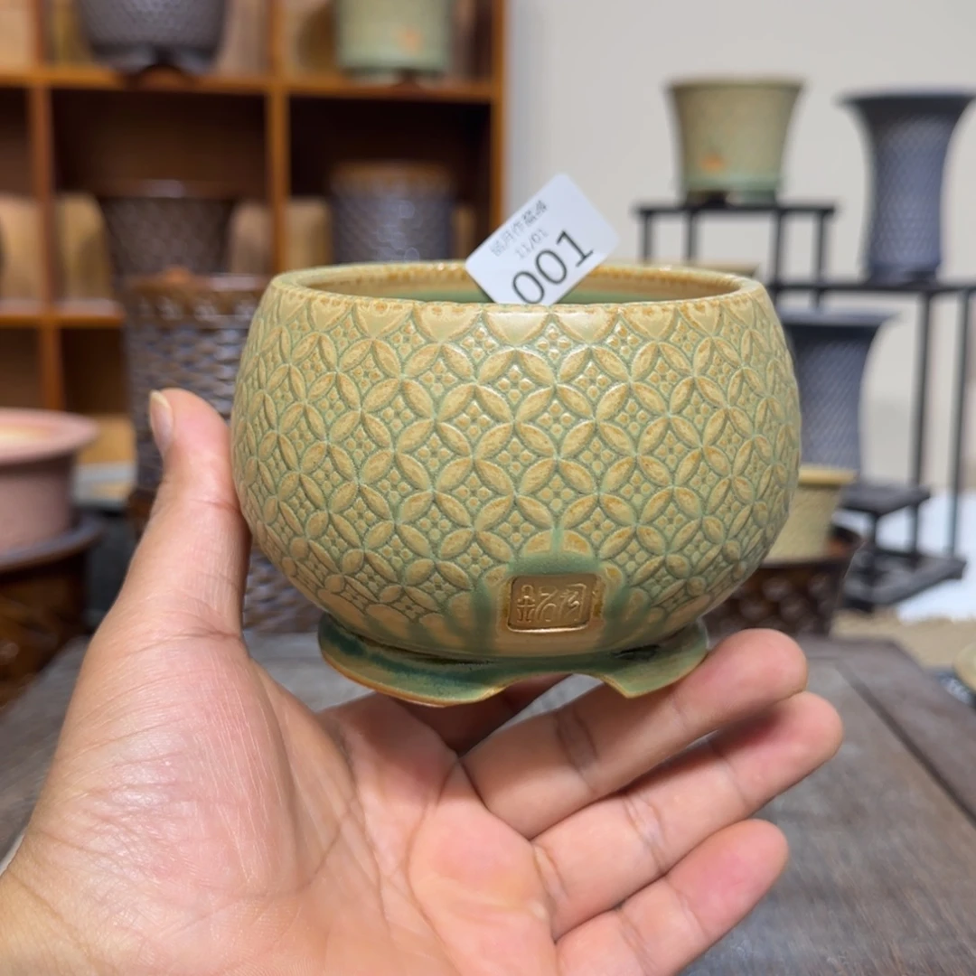 手工花盆 001 11/01 内口口径 8.5cm