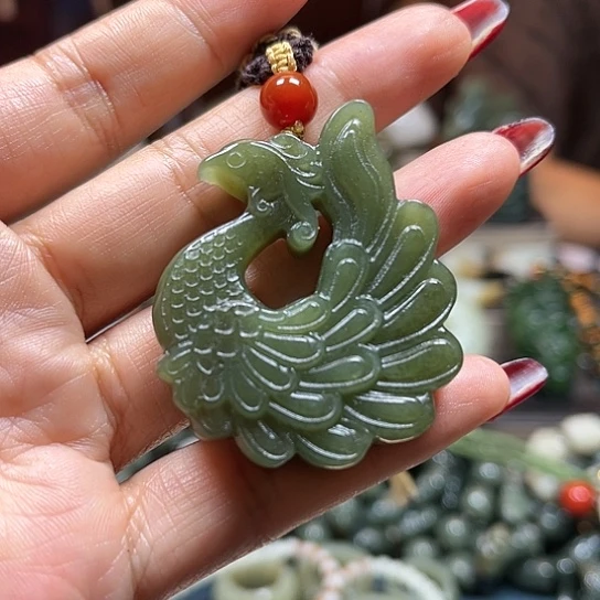 和田玉挂件未镶嵌