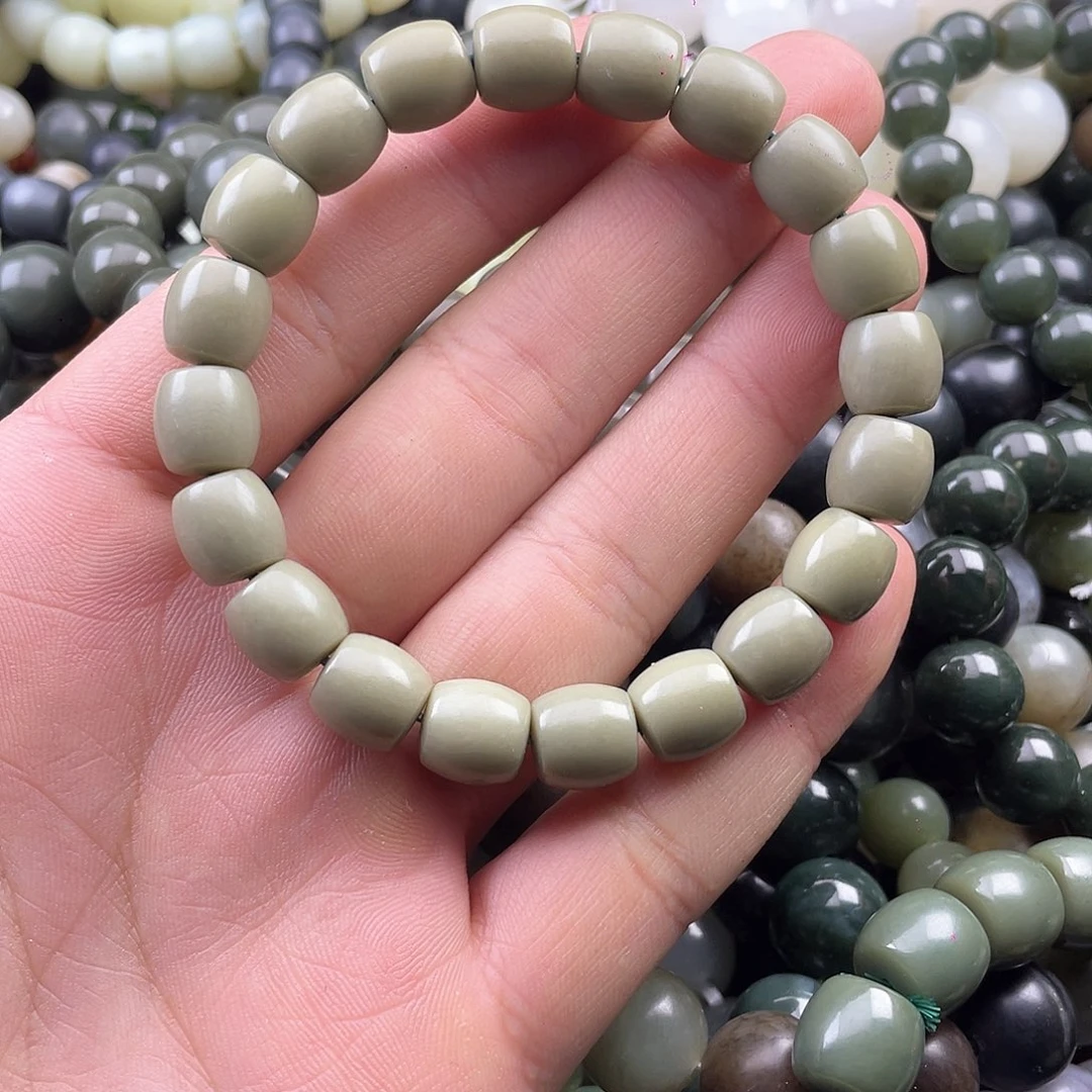 和田玉手串未镶嵌