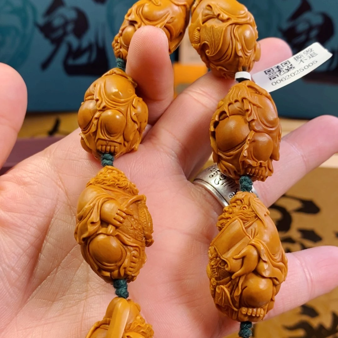 【闪购商品】手串/手链橄榄核钟馗八式