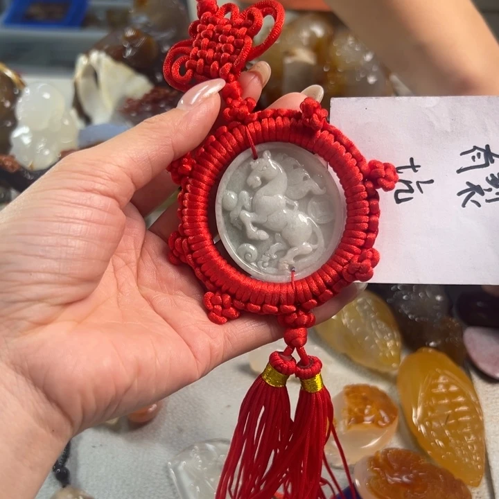 玛瑙/玉髓吊坠(不含链)未镶嵌