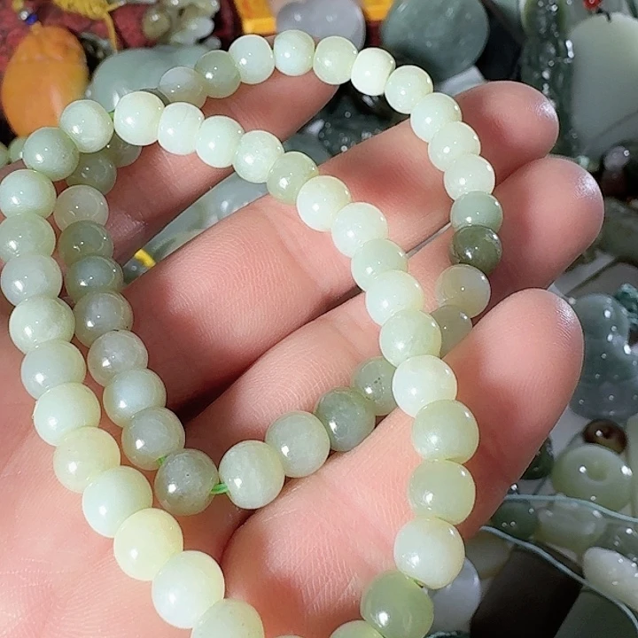 和田玉（糖玉）手链未镶嵌