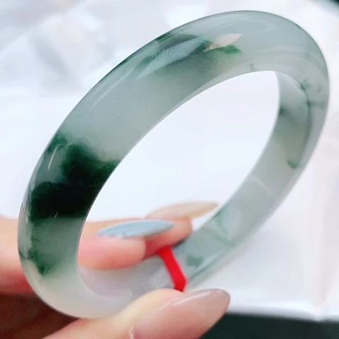 未镶嵌手镯翡翠54圈口001247