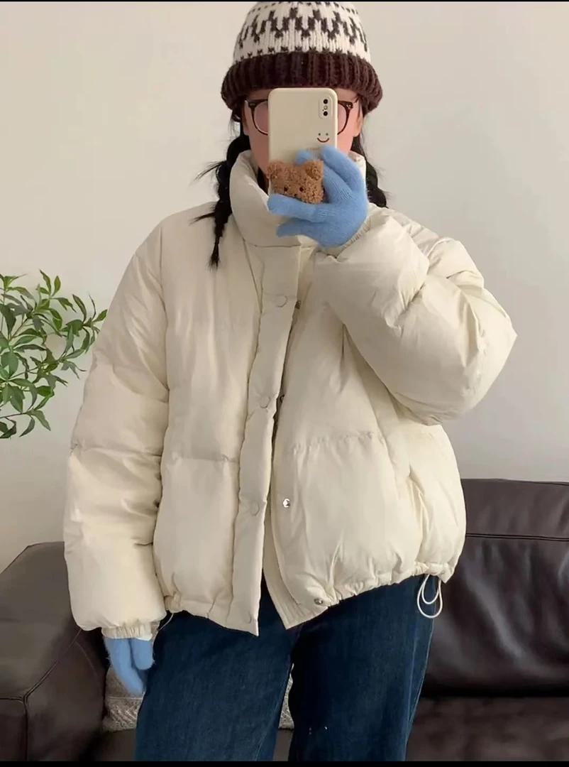 [一物一图]女款羽绒服冬季潮流时尚韩版女款保暖百搭宽松