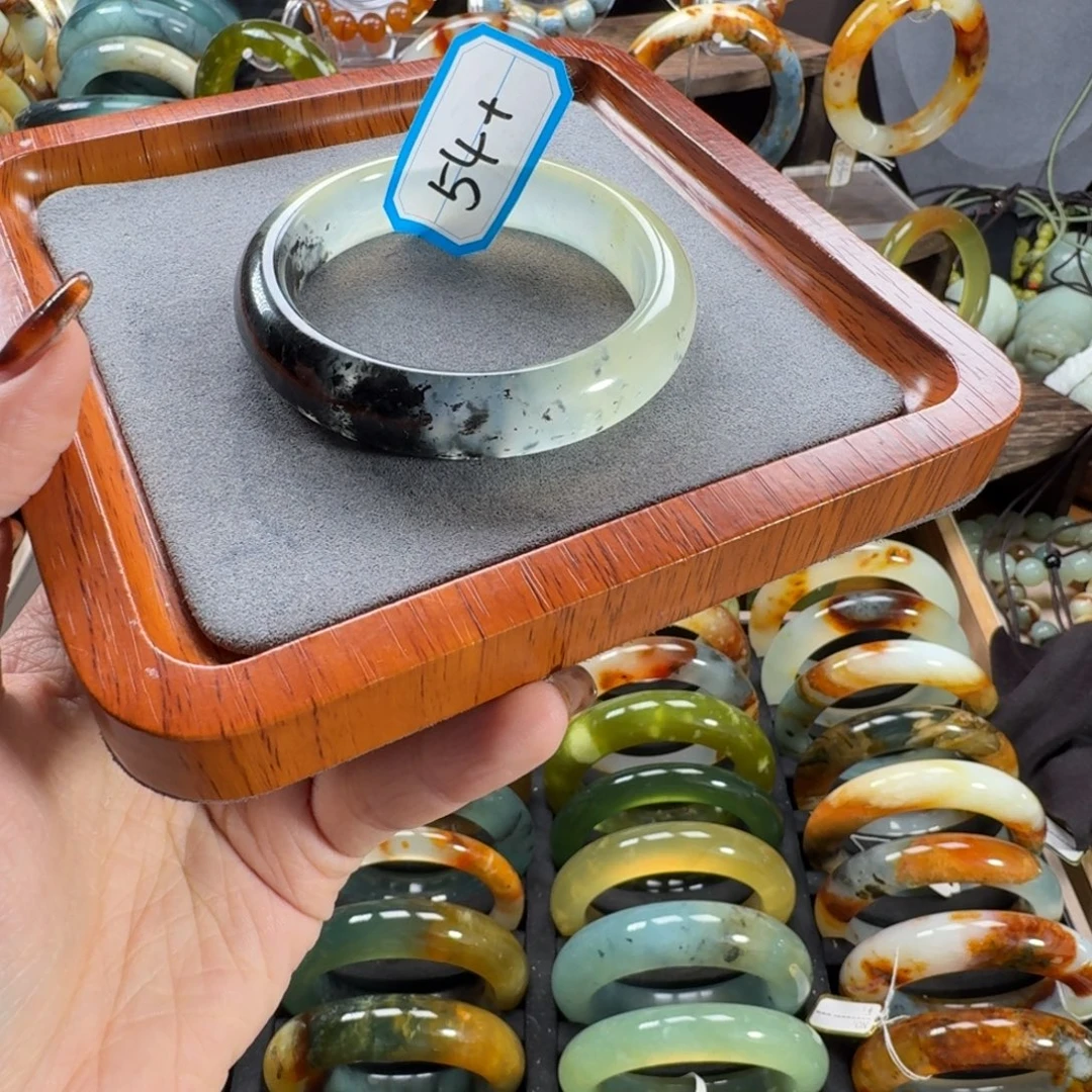 蛇纹石玉合金手镯