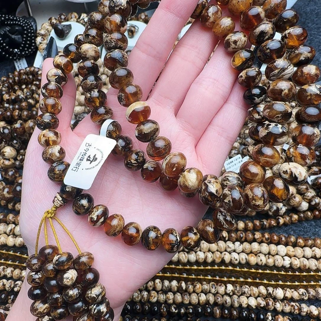 琥珀未镶嵌手链抚顺琥珀