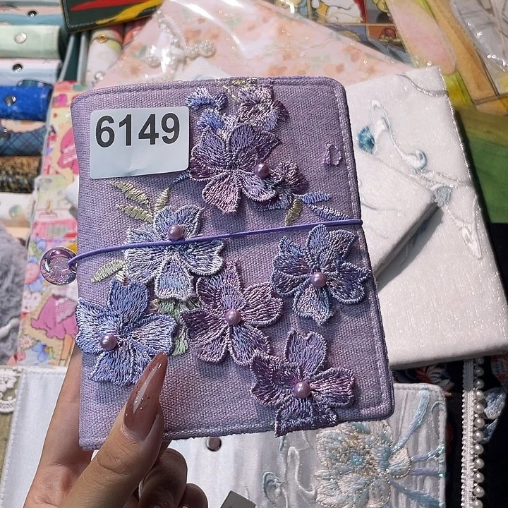 织绣A7活页带纸6149