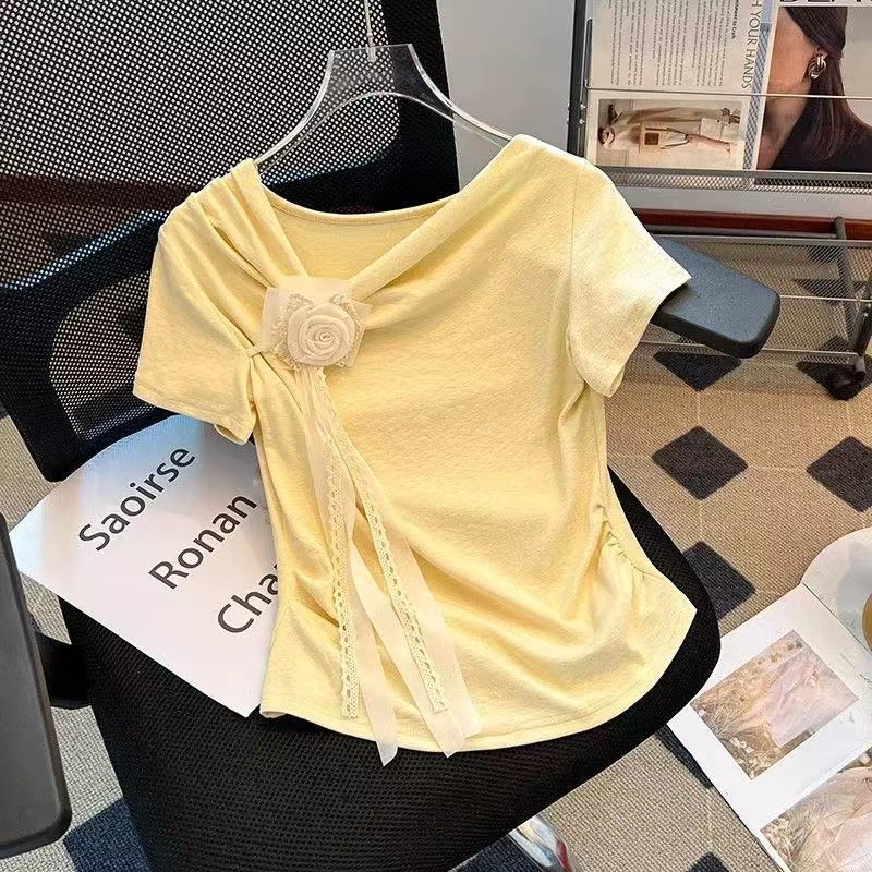 《艳小姐》家纯欲辣妹气质显瘦上衣