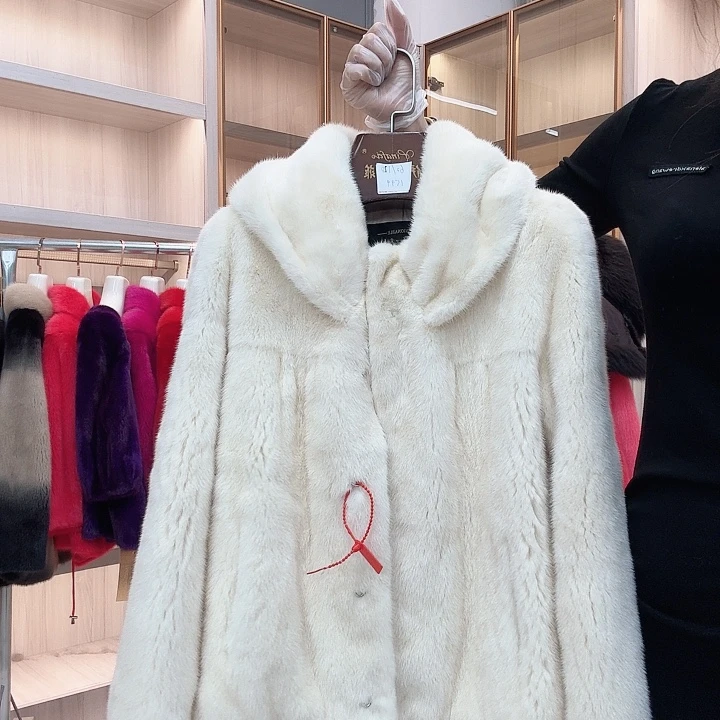 珍珠色连帽款yh0115