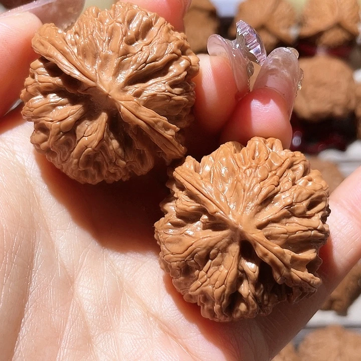 把件文玩核桃全品苹果园40尺放漏款