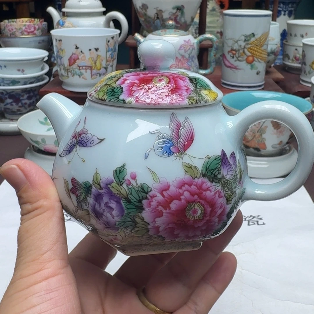 景德镇手工手绘展示