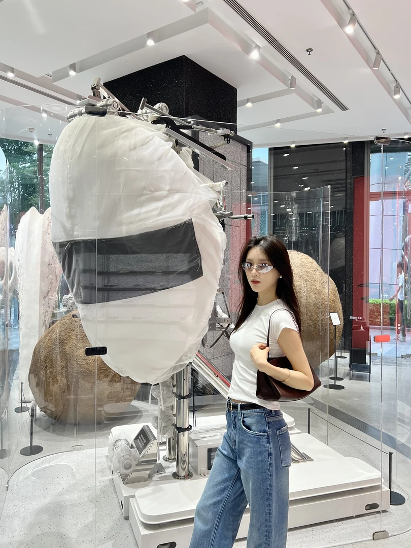 MOLLY JULY 夏季显瘦修身小飞袖圆领肯豆风女款短袖T恤