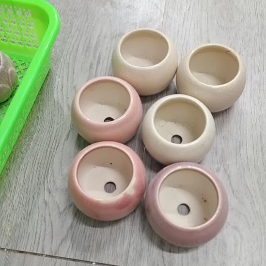 微瑕陶瓷盆12包邮