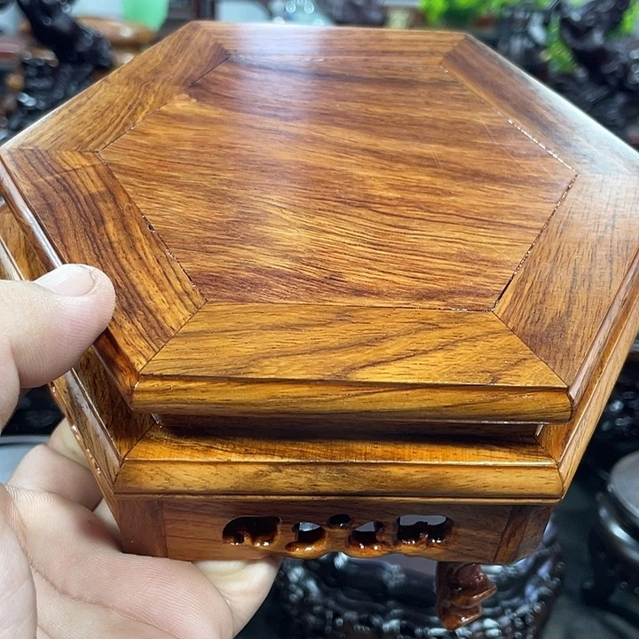 手工艺品琉璃红木底座工艺品