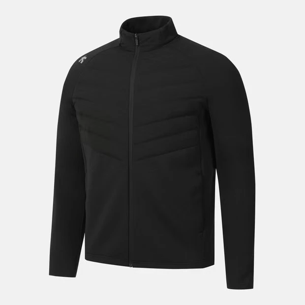 DESCENTE/迪桑特户外立领加绒外套SQ323RFT91摩擦起球