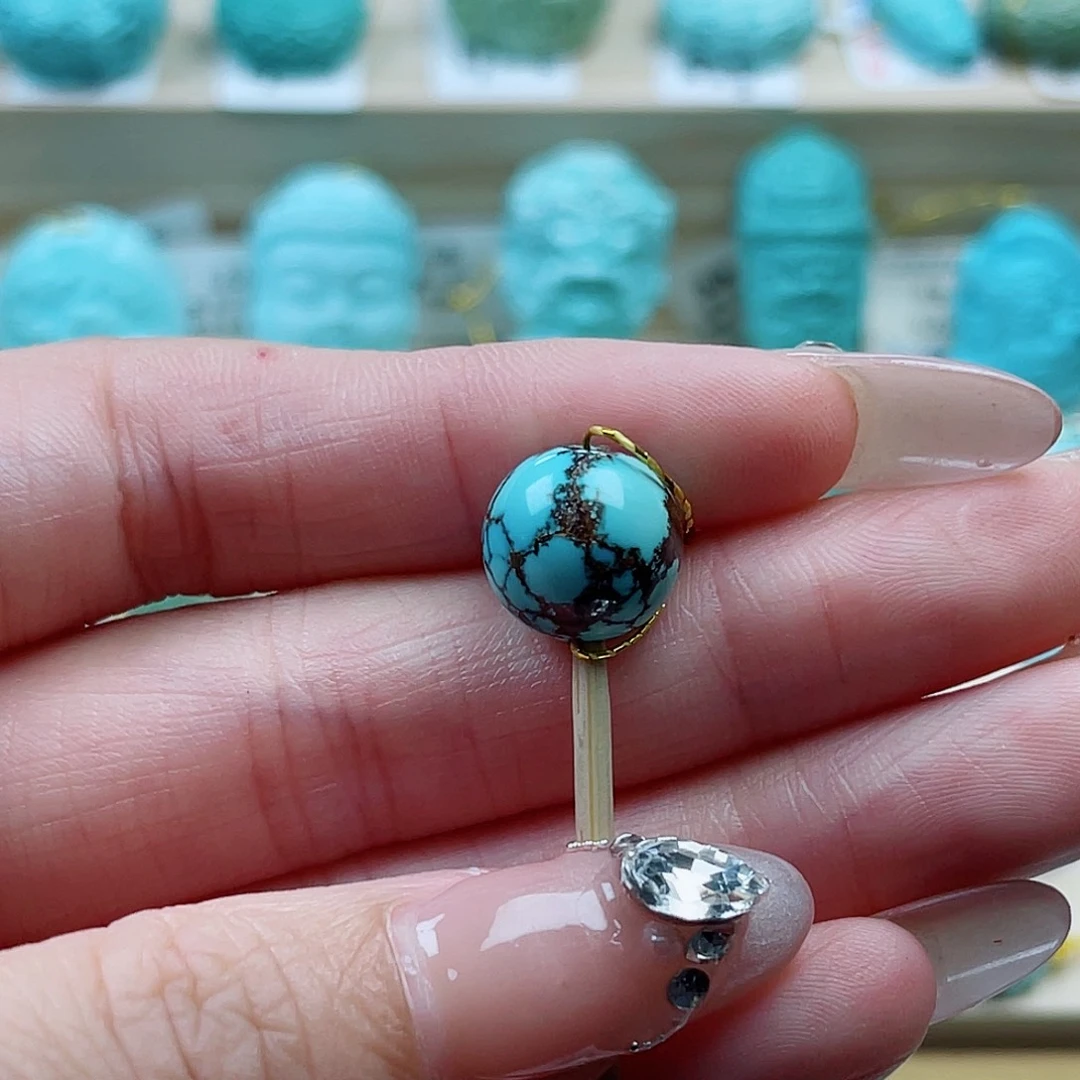 未镶嵌绿松石珠宝奇石