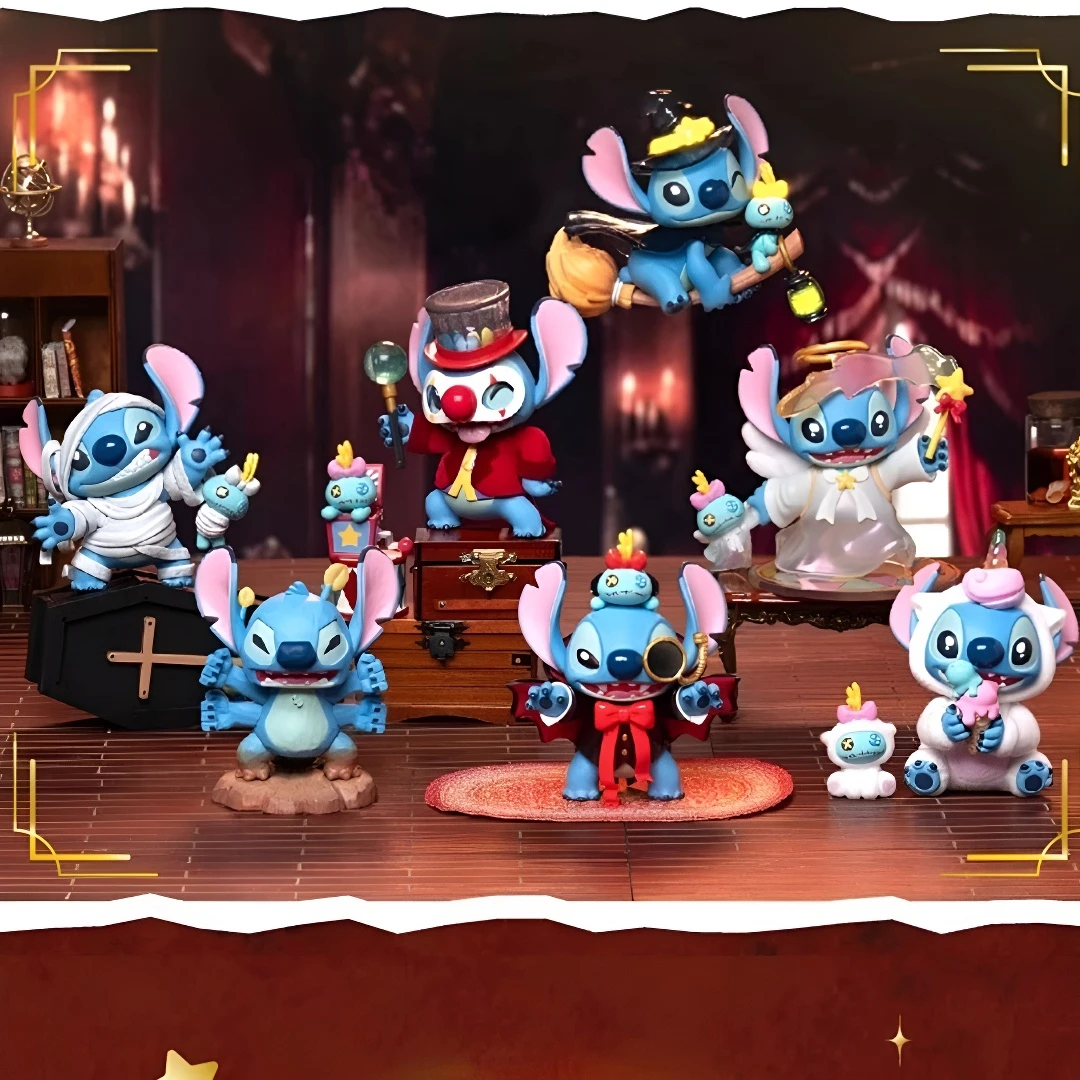 史迪奇搞怪日记盲盒2桌面摆件史迪仔手办送男生女生生日礼物摆件