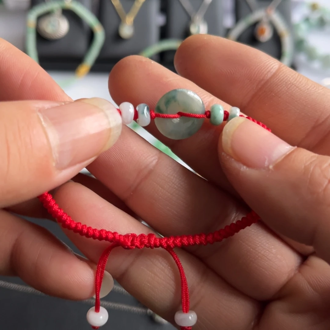 翡翠未镶嵌手绳福利