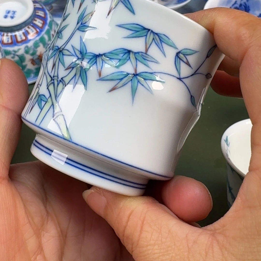 陶瓷景德镇纯手绘茶具圆圆230