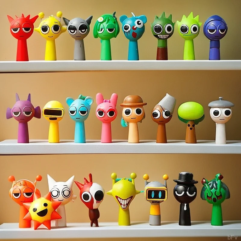 【节奏盒子全套公仔】节奏盒子玩具公仔节奏盒子玩偶手办送礼物娃娃