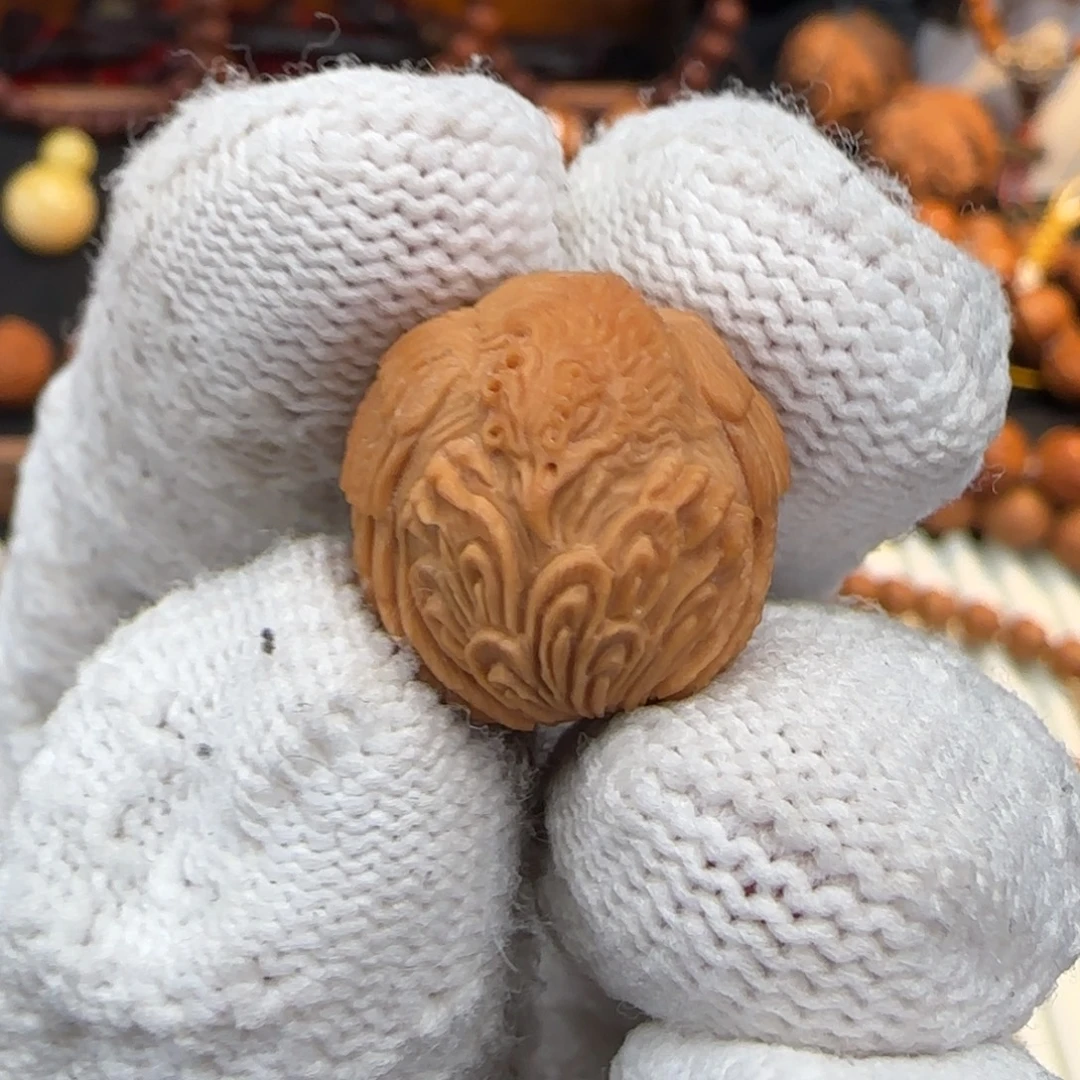 吊坠猴头核桃玄鸟猴头雕刻单颗