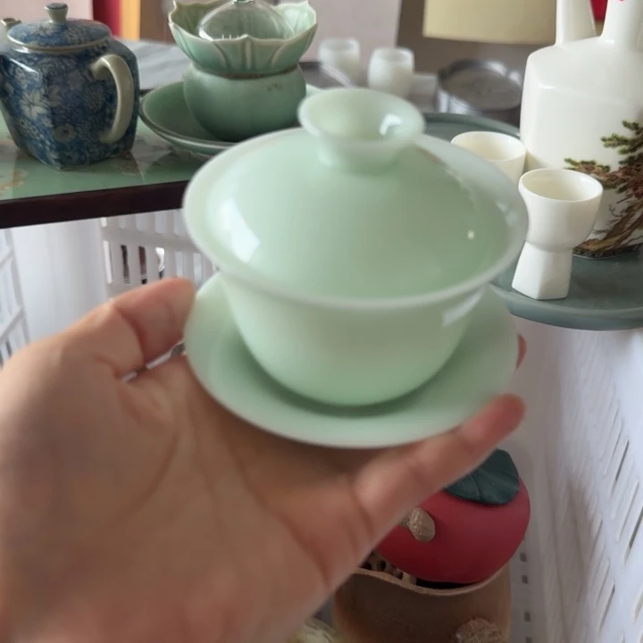 微瑕陶瓷茶具茶杯茶壶