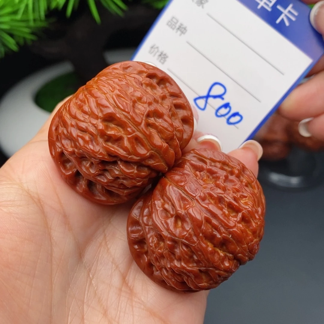 文玩核桃把件墨*41山地磨盘800