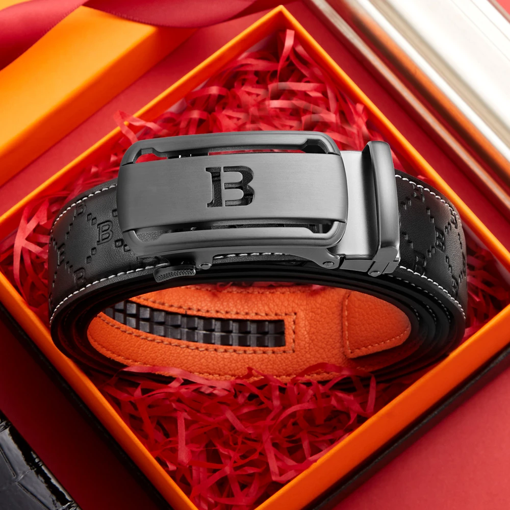 Dante丹迪专柜正品男士真皮皮带商务腰带裤带牛皮礼盒装D06969