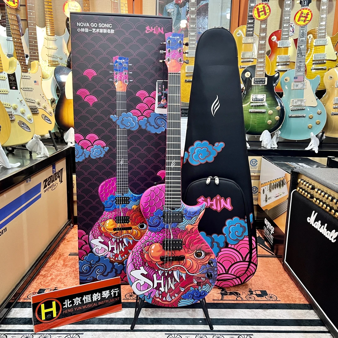 北京恒韵琴行 ENYA恩雅 Nova Go小林信一签名款智能电吉他