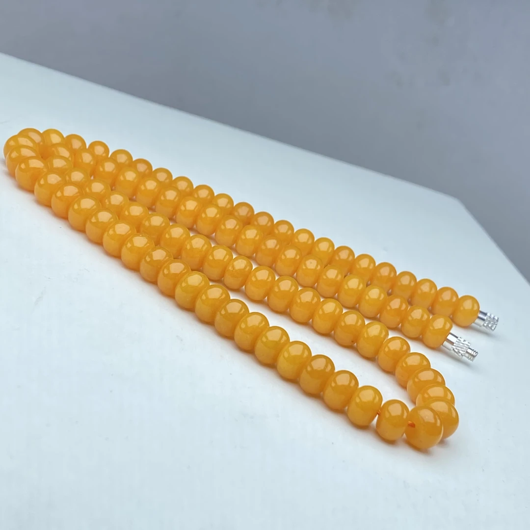 741号精品高货黄龙算盘珠项链8mm多样性发一件