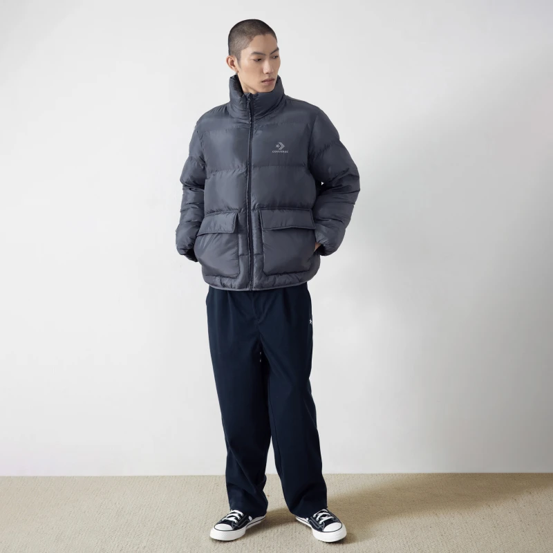 【拒水保暖】匡威秋冬新品男拒水工装风棉服立领保暖外套MCJ217