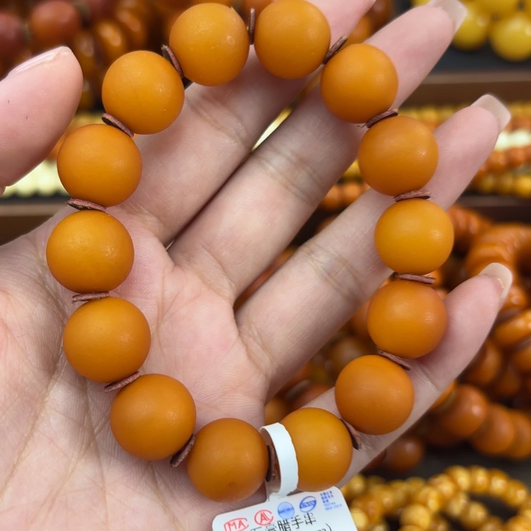 未镶嵌颈饰琥珀蜜蜡