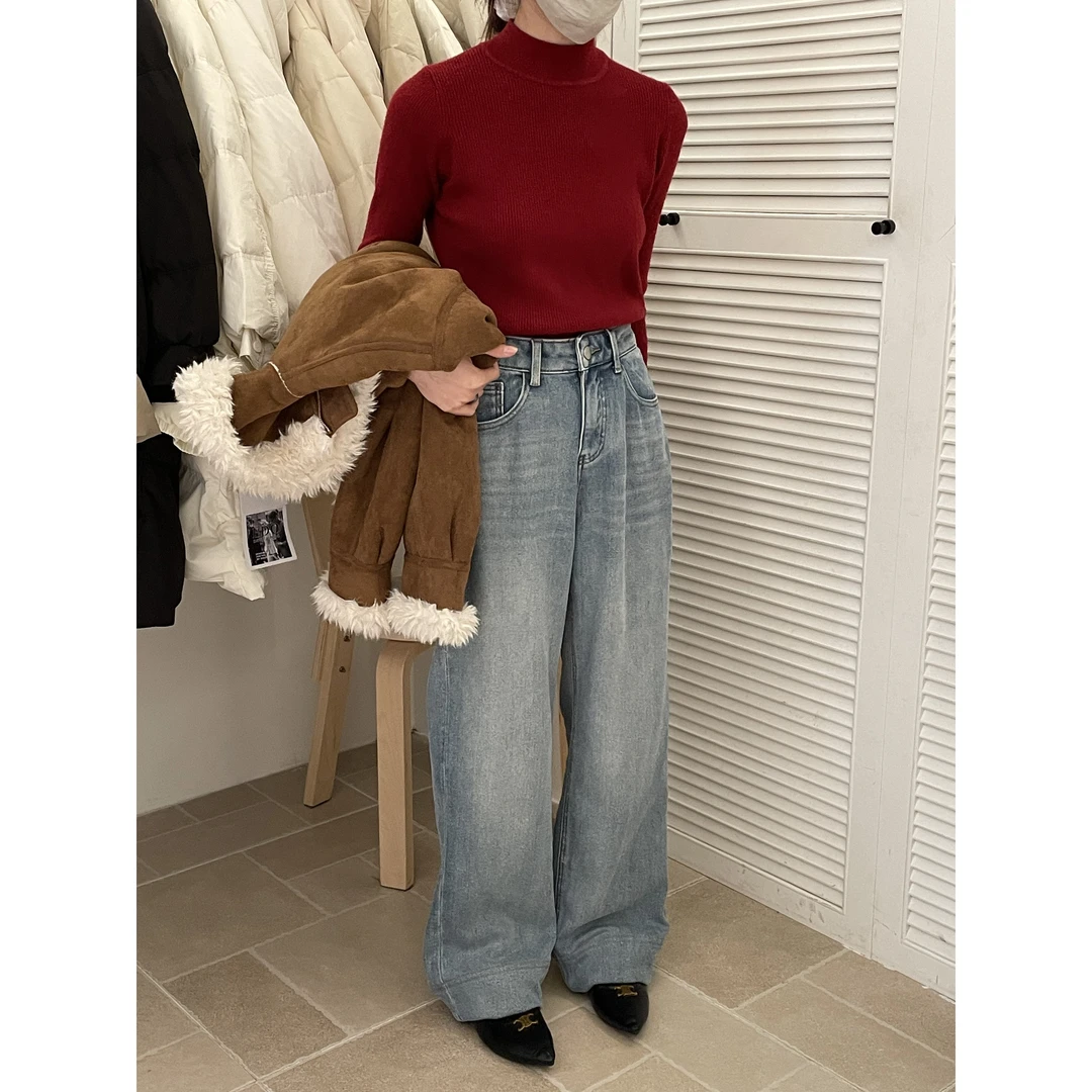 【ARONG阿荣家】牛仔裤02822-蓝色