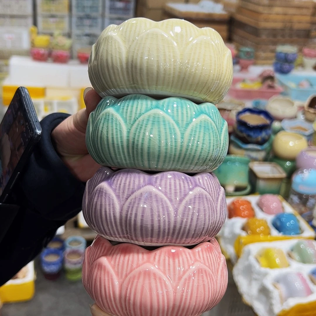 陶瓷口径9高度6 福利款多肉花盆